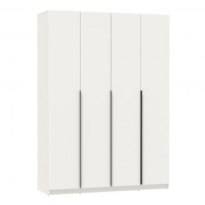 Марко 95.01 Шкаф 4-х дверный (Олмеко) Белый